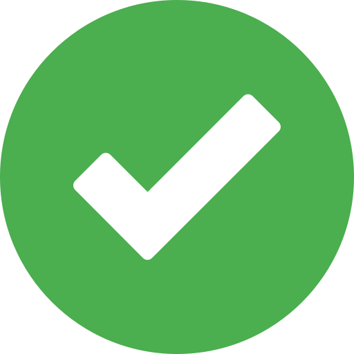 image of a green tick icon to advise we provide this service